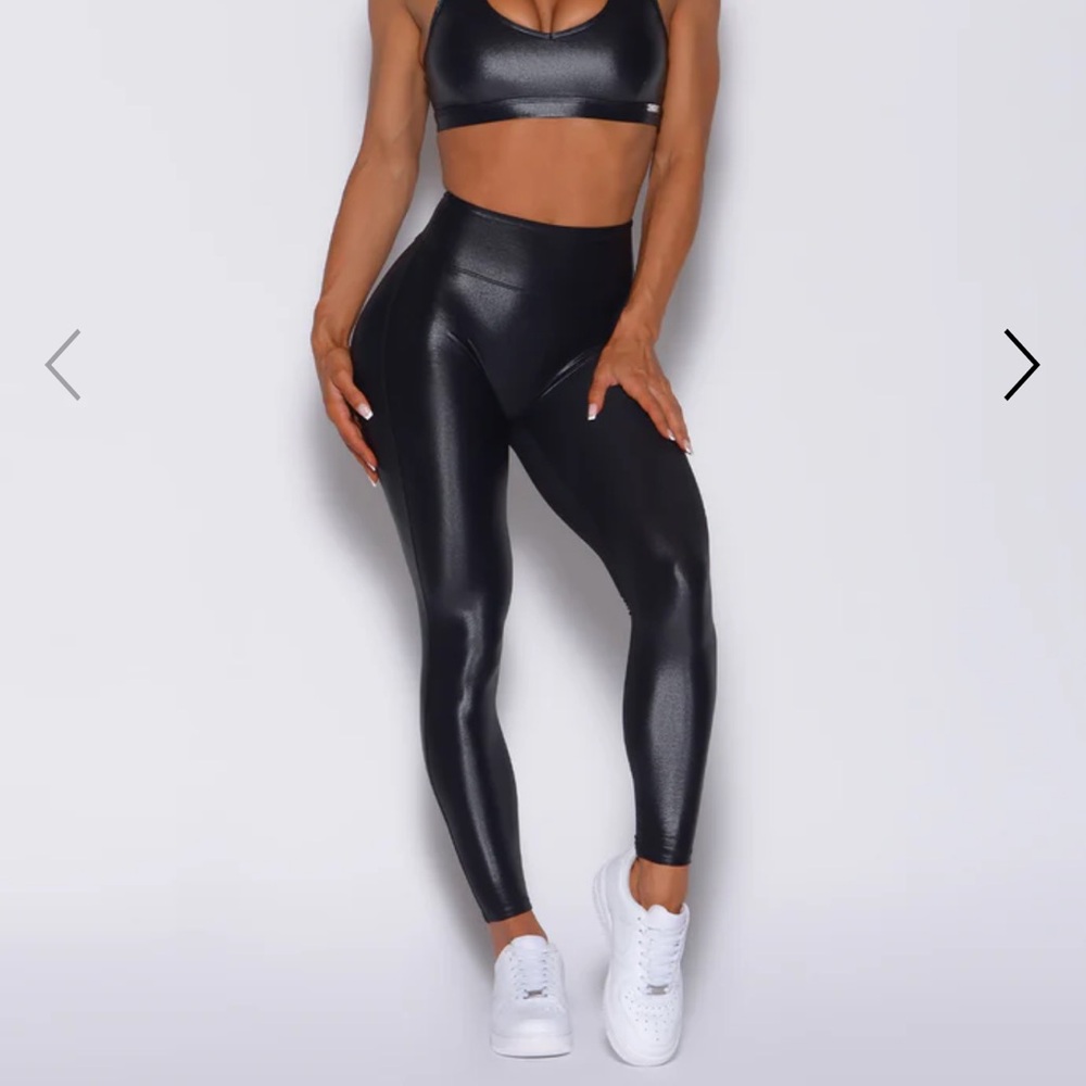 Gloss wet look leggings